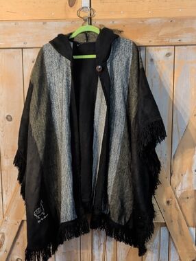 Alpaca One Size Shrug Cardigan.    Awesome